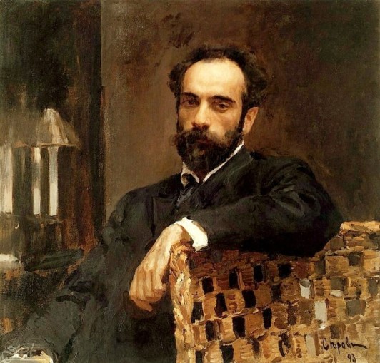 1893_Levitan_-_Porträt_von_Serow